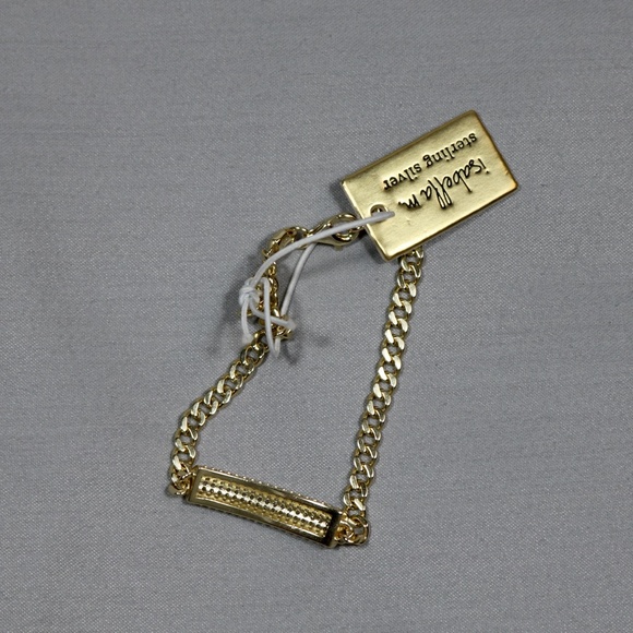 sterling silver 925 micro pave Isabella m bracelet - Picture 5 of 5